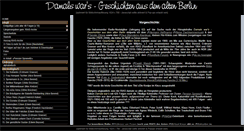 Desktop Screenshot of damals-wars-geschichten.de